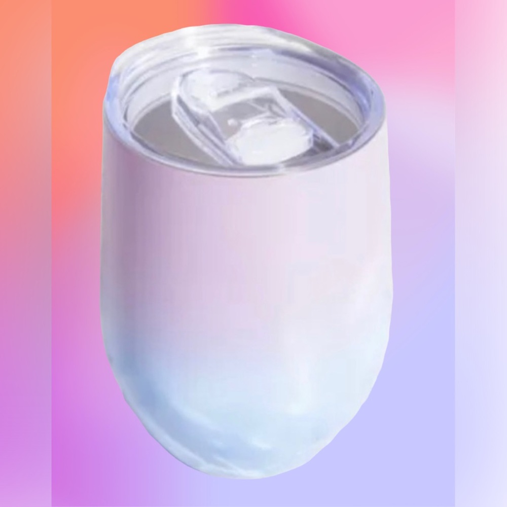 CHIC & TONIC Wine Tumbler in Ombre NIB